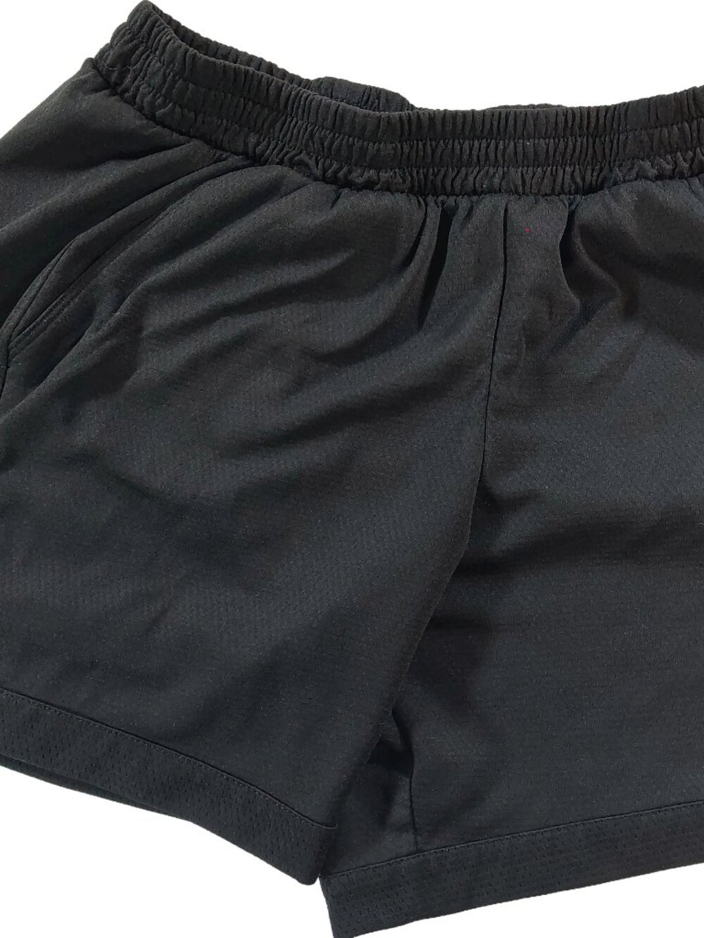 Women's Black XL Jersey Netted Athletic Works Active Shorts